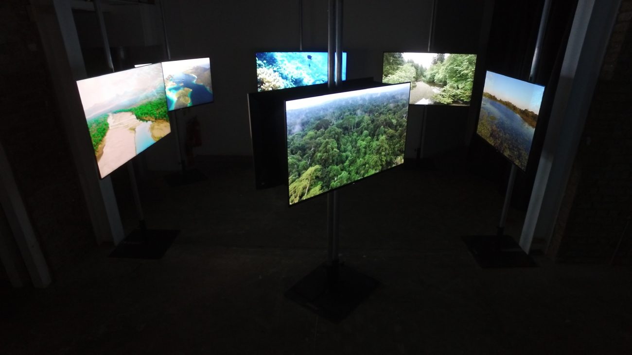 all screens - Kelly Richardson & Love Nature - Closer to Nature - March 2017