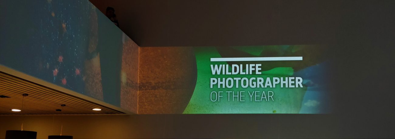 wildlife photagrapher edit - World Economic Forum 2019, Davos Switzerland, Zsolt Balogh and the National History Museum