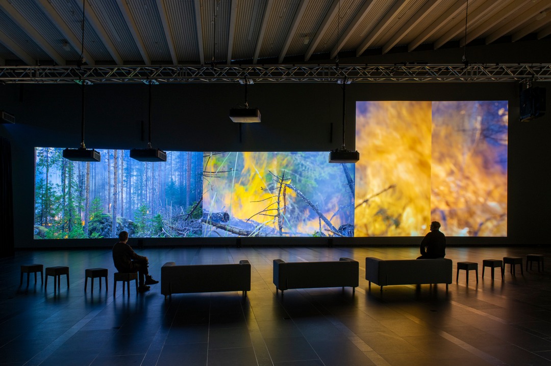 Featured image for “Eija-Liisa Ahtila’s “Reflections from the Forest” – Serlachius Manor, Finland”